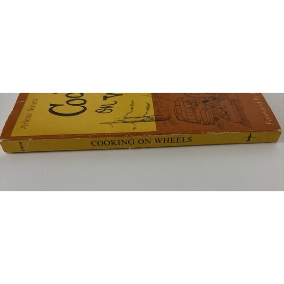 Cooking on Wheels by Alene Strom 1977 Paperback Vintage RV Camper Cookbook - Picture 3 of 8